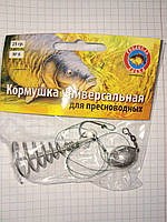 Монтаж супутник (спіраль) 2 гачки 25 грамів