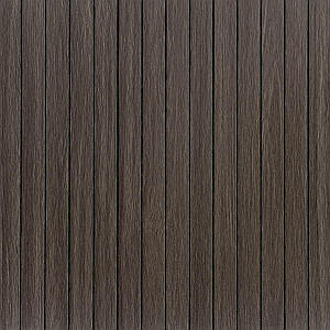 Покриття вінілове самоклеюче 3D рейки димчастий каштан 600*600*2,8мм