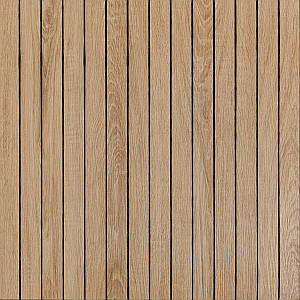 Покриття вінілове самоклеюче 3D рейки світлий мигдаль 600*600*2,8мм