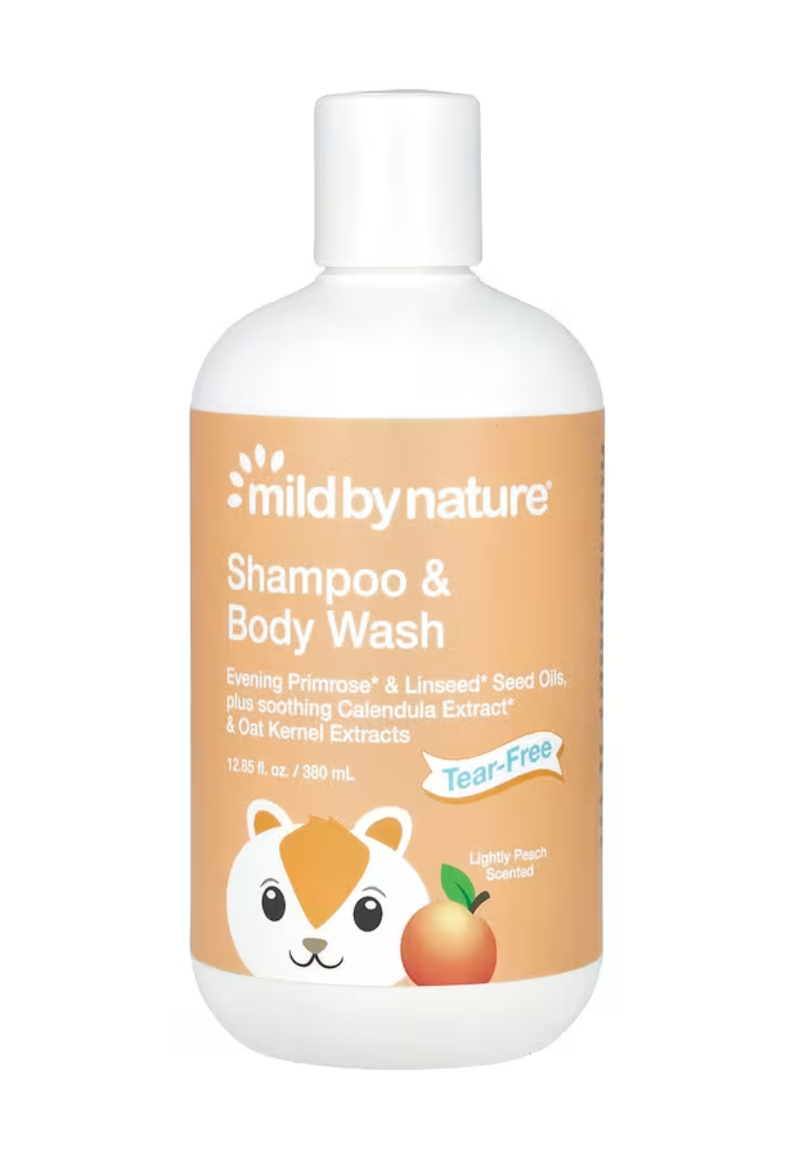 Mild By Nature Shampoo & Body Wash Tear-Free 380 ml