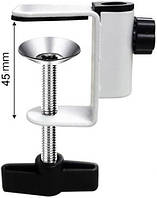 Кріплення суцільнометалеве для настільної лампи AVADONA, універсальне, білий ключ