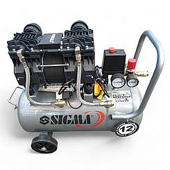 Компресор безоливний 30 л 1.5 кВт 209 л/хв 8бар SIGMA 7042541