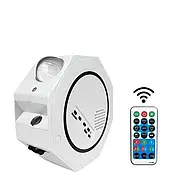 Музичний нічник-проектор зоряного неба з пультом керування Octagon Projector Light XL-818, фото 8