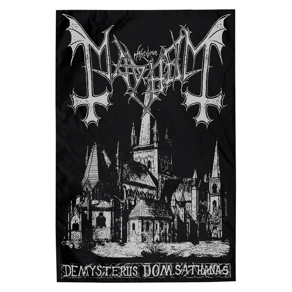 Прапор sfc-053 Mayhem "De Mysteriis Dom Sathanas" настінний