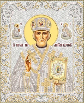 Малюнок на тканині Маручка РІК-3-043 Св. Микола Мірликійський, Чудотворець