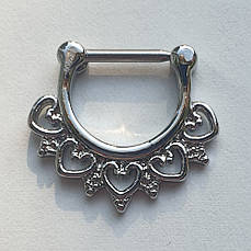 Клікер септум з візерунком PSK-014