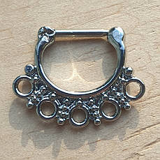 Клікер септум з візерунком PSK-019