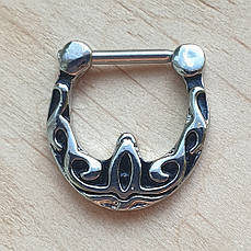 Клікер септум з візерунком PSK-020