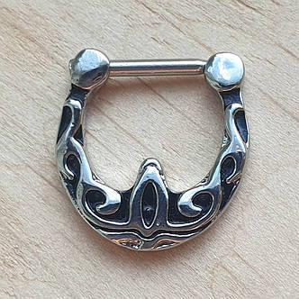 Клікер септум з візерунком PSK-020, фото 1