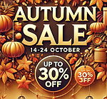Autumn Sale - знижки до 30% 🍁