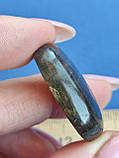 Лабрадор овал камінь без оправи. Кабошон натуральний лабрадор 30*20*8 мм. Індія., фото 6