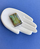 Лабрадор камінь без оправи. Кабошон натуральний лабрадор 30*20*6,5мм. Індія., фото 2