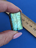 Лабрадор камінь без оправи. Кабошон натуральний лабрадор 30*20*6,5мм. Індія., фото 5