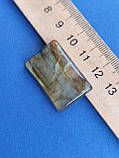 Лабрадор камінь без оправи. Кабошон натуральний лабрадор 30*20*6,5мм. Індія., фото 9