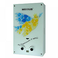 Газова колонка MIXXUS GWH-0610 BASIC GLASS 10 л/хв, димохідна