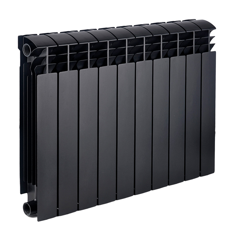 Радіатор біметалевий Koer 100 Bimetal-500 Ultra Black (KR5132) 10 секцій