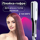 Плойка гофре VGR з РК-дисплеєм 45 Вт HP-V-557, фото 7