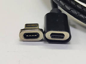 Кабель магнітний iPhone (Fonken) чорний 2м.