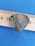 Лабрадор крапля камінь без оправи. Кабошон натуральний лабрадор 26,5*28*9 мм. Індія., фото 7