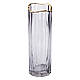 Скляна ваза для квітів, декоративна сіра, 29 см HP-1713 - фото 2 - id-p2378033811