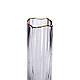 Скляна ваза для квітів, декоративна сіра, 29 см HP-1713 - фото 3 - id-p2378033811