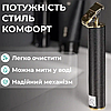 Тример для стрижки VGR V-179 акумуляторний з насадками чорний, фото 4