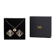 Затискачі для сосків із легкою підвіскою LOCKINK Adjustable Nipple Clamps with Light Pendant - Golden, фото 4