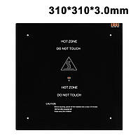 Стіл нагрівальний TWO TREES MK3 310х310х3mm, 24V, 220W, для 3D-принтерів