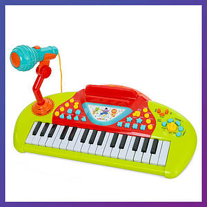 Іграшкове піаніно з мікрофоном і записом LML7710