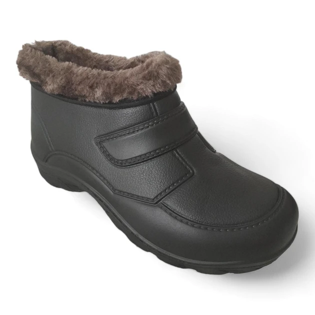 Чоловічі утеплені калоші на хутрі Калоші чоловічі зимові КРОК - фото 1 - id-p2378089097