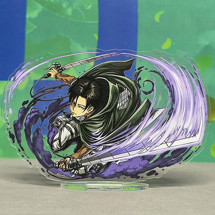 Акрилова статуетка Атака титанів Лєви (10 см) / Attack On Titan