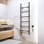 Чорна матова рушникосушка 500х1600 Instal Project PRIMAVERA, фото 10