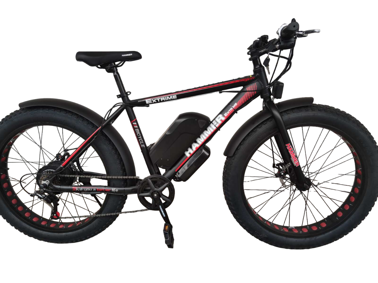 Електровелосипед Fatbike EXTRIM 26" 750 W 13 АH e-bike MXUS Fatbike
