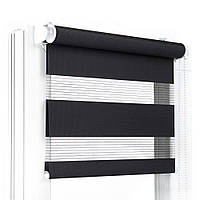 Роллеты День Ночь Жалюзи Рулонная штора День-Ночь Черная