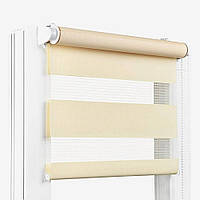 Роллеты День Ночь Жалюзи Рулонная штора День-Ночь Бежевая