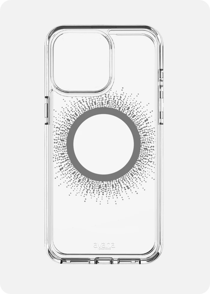 Чохол itSkins Avana Aura до iPhone 15 Pro Max Black