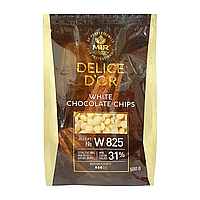 Білий шоколад 31% у формі калет Delice D'or (W825) - 500 грам
