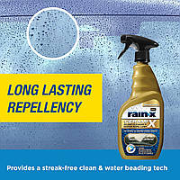 Очисник для скла антидощ Rain-X Cerami-X 2-in-1 Glass Cleaner + Rain Repellent 680 мл (630177SRP), фото 7