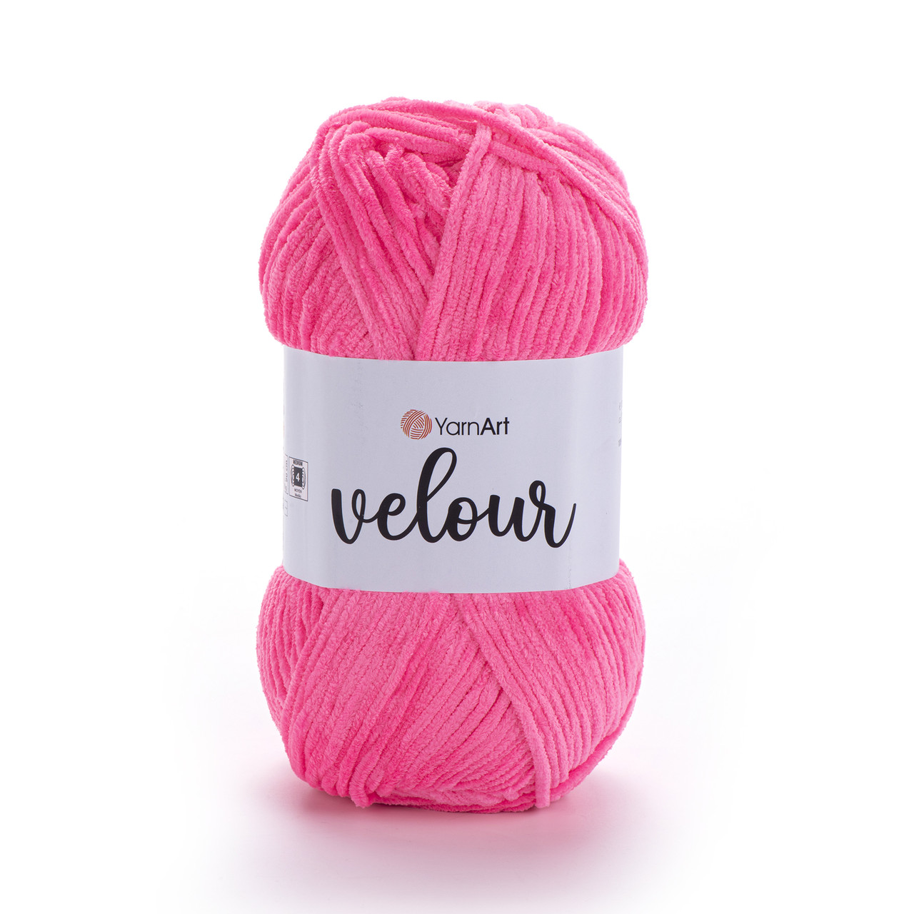 Yarnart VELOUR (Велюр) № 860 рожевий (Пряжа, нитки для в'язання)