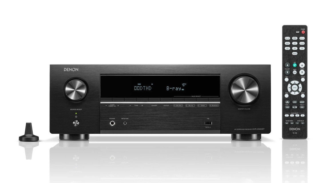 Denon AVR-X580BT — AV-ресивер, фото 1
