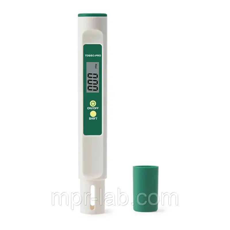 Комбінований аналізатор якості води YY-200 3 в 1 TDS/EC/TEMP-PRO, 0-9990ppm, 0-9990uS/cm, +/- 2%