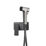 Гігієнічний душ FRAP F2084-9 вбудований, збройова сталь, фото 8