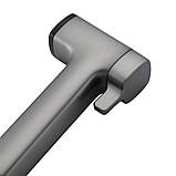 Гігієнічний душ FRAP F2084-9 вбудований, збройова сталь, фото 3