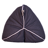 Ортопедична подушка для шиї з гречаного лушпиння "Кісточка" 32х12 см Olvi, фото 4