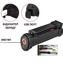 Ліхтар поворотний WorkLight акумуляторний пило вологозахищений ліхтарик з магнітом та гаком, фото 6