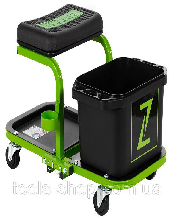 Мобільний монтажний стілець для майстерні з контейнером для миття Zipper ZI-MHKW5, фото 1