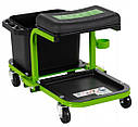 Мобільний монтажний стілець для майстерні з контейнером для миття Zipper ZI-MHKW5, фото 2