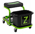Мобільний монтажний стілець для майстерні з контейнером для миття Zipper ZI-MHKW5, фото 3
