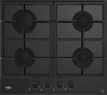 Газова плита Beko HILG64325SDX bPro500 58,5см, фото 1