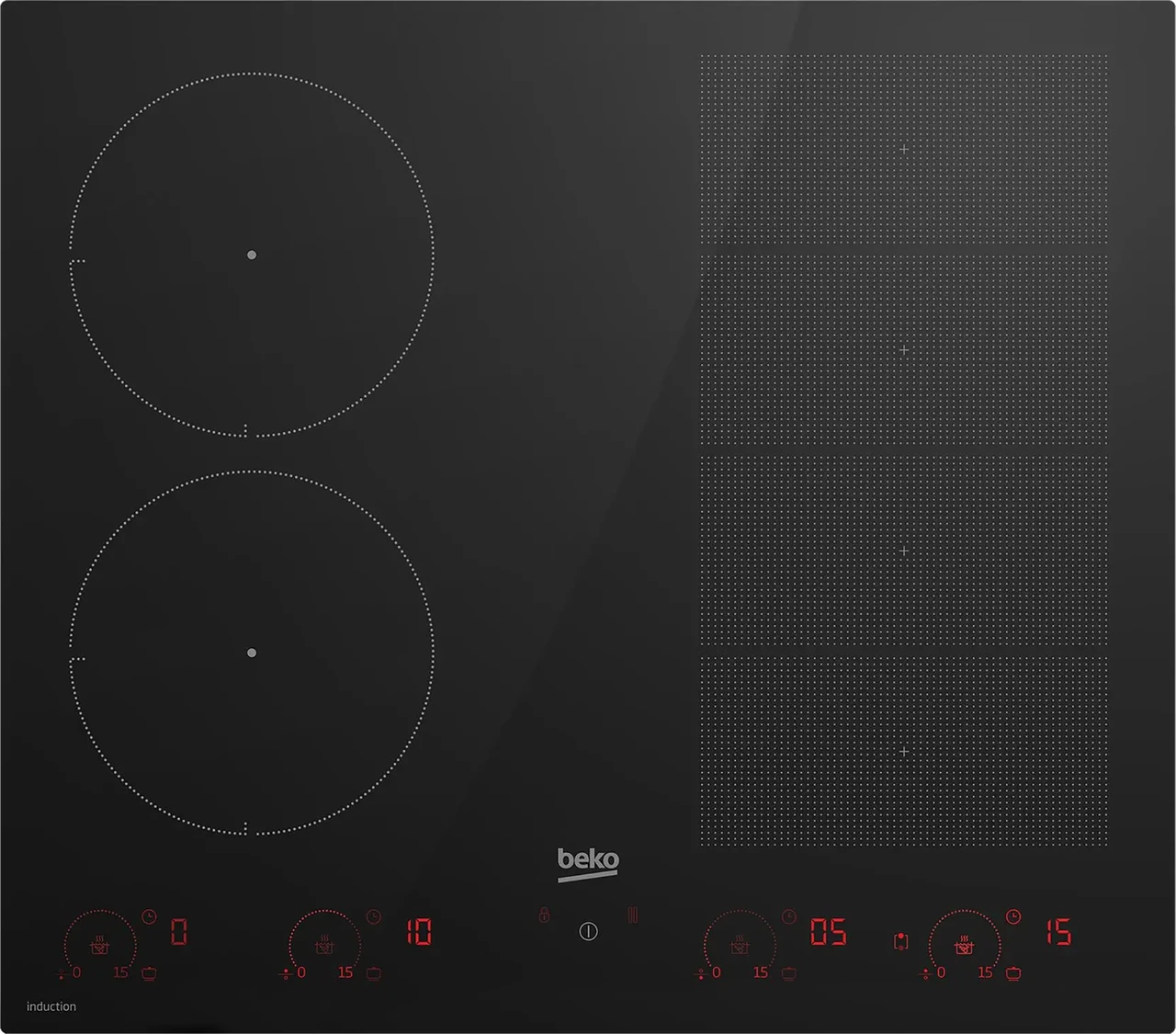 Індукційна варильна панель Beko HII64880UFT bPro500 59см